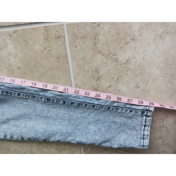 YMI Wannabettabutt Womens Skinny Jeans Size 7 Acid Wash Denim Stretch Y2K Low - Picture 11 of 16
